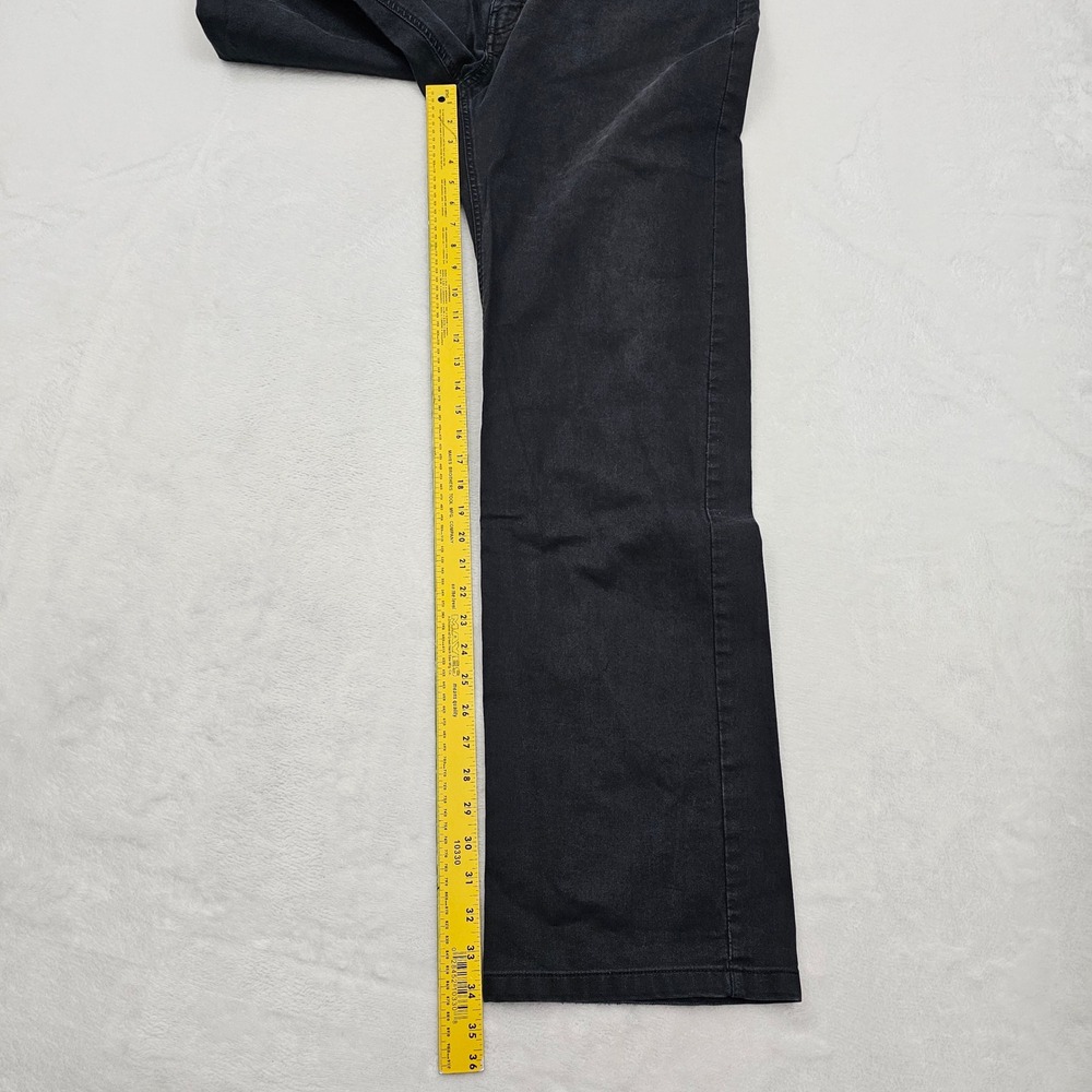 Nike SB Skate Pants Mens 36x 34 Black Stretch Canvas Streetwear Hip Hop 624952 - Picture 7 of 13